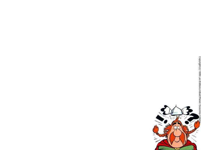 Asterix character in comic panel