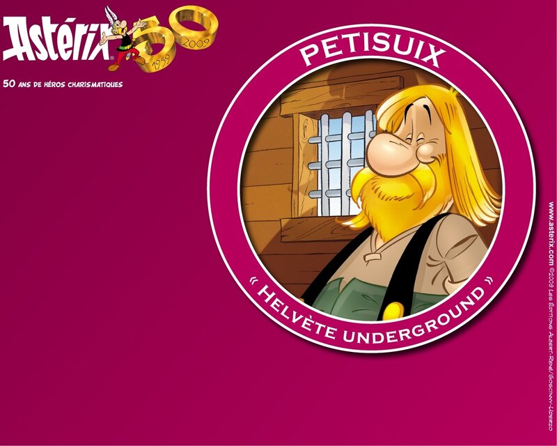 Asterix Character in Jail