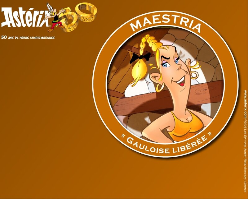 Asterix character Maestria