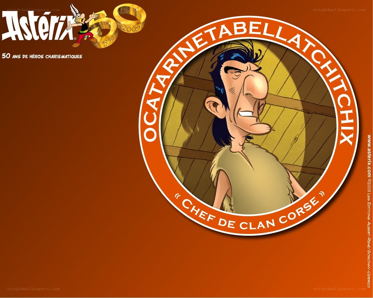 Asterix character portrait