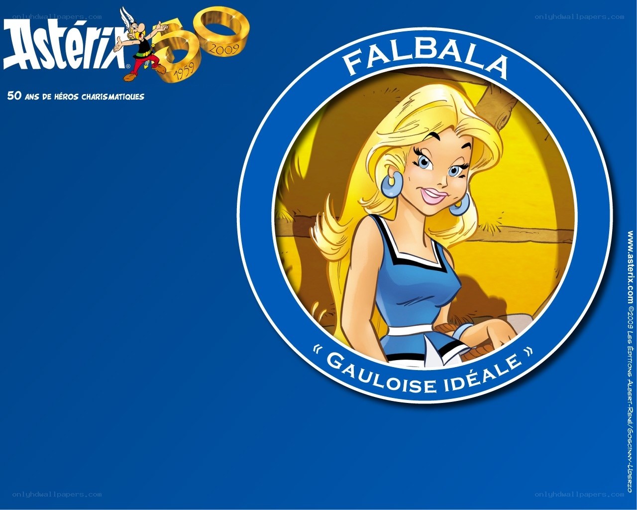 Asterix character portrait