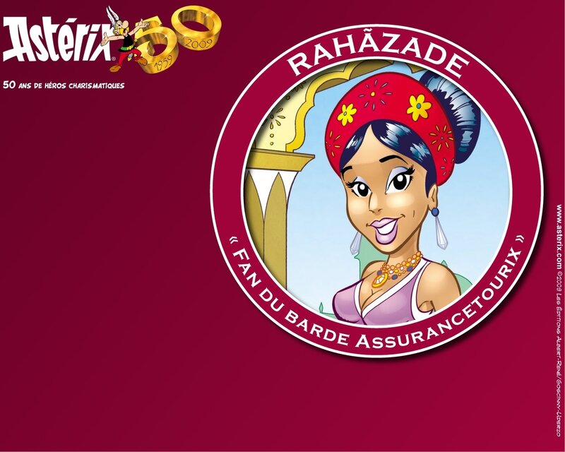 Asterix character Rahazade