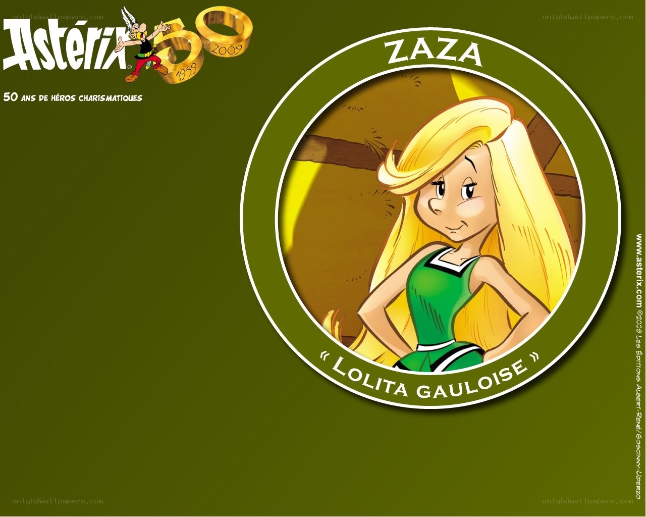 Asterix character Zaza