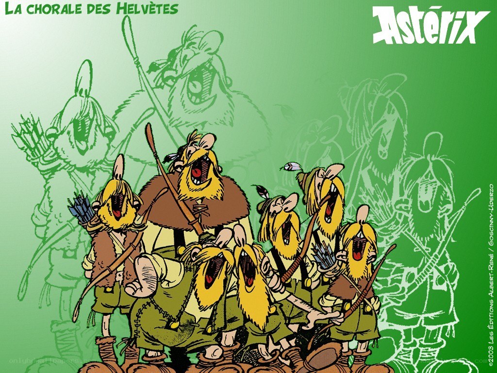 Asterix Chorus of Celts