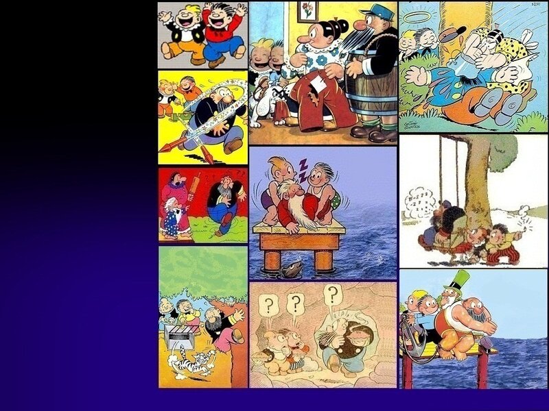 Asterix comic strip collage