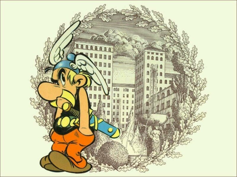Asterix in Cityscape