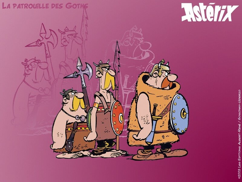 Asterix patrol of Goths