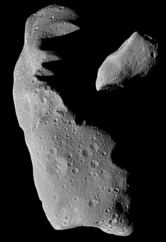 Asteroid Ida and its moon