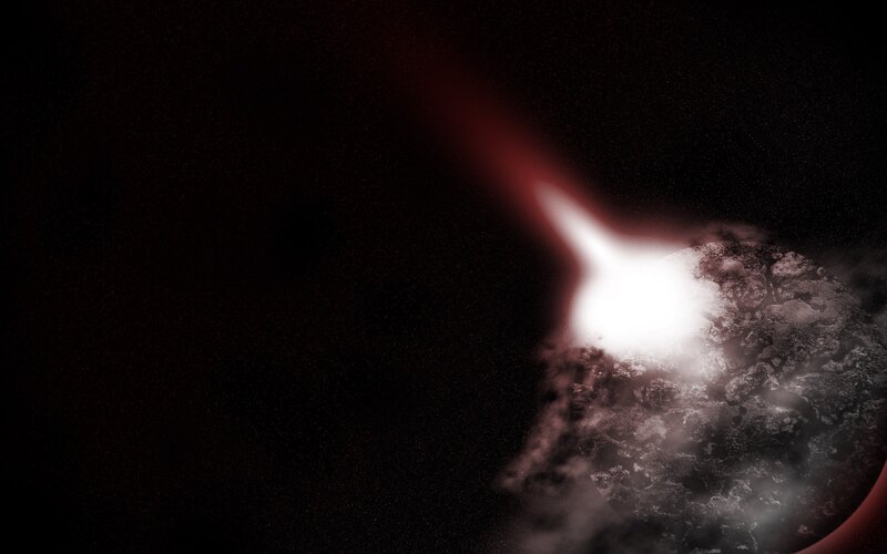 Asteroid Impact — Black