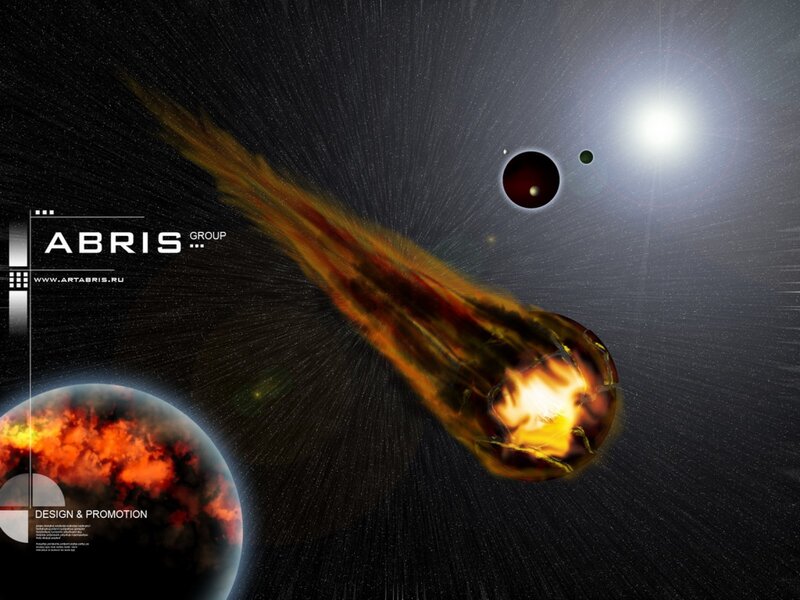 Asteroid Impact in Space