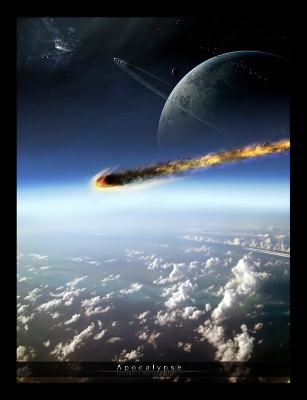 Asteroid Impact on a Planet