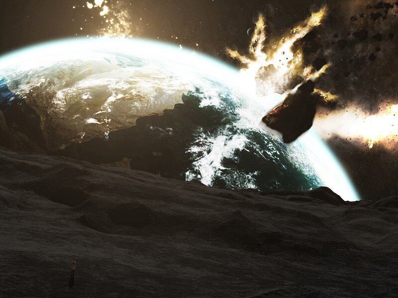 Asteroid Impact on Earth