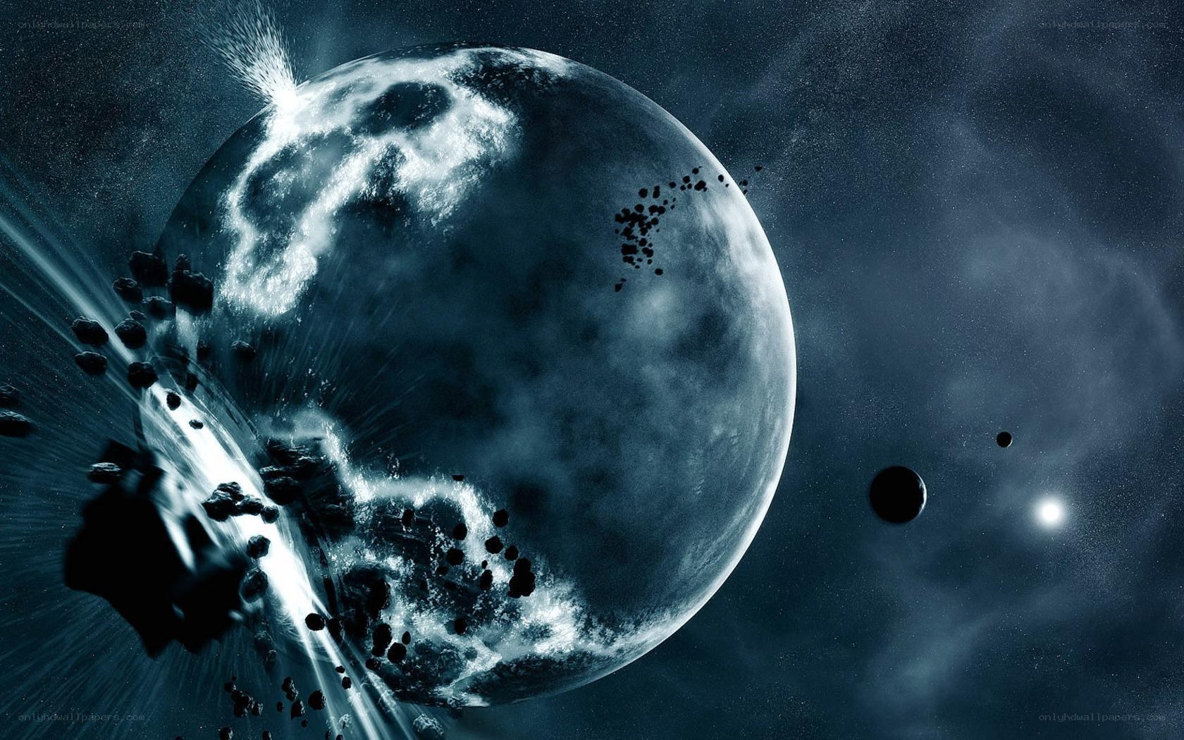 asteroid impact on planet