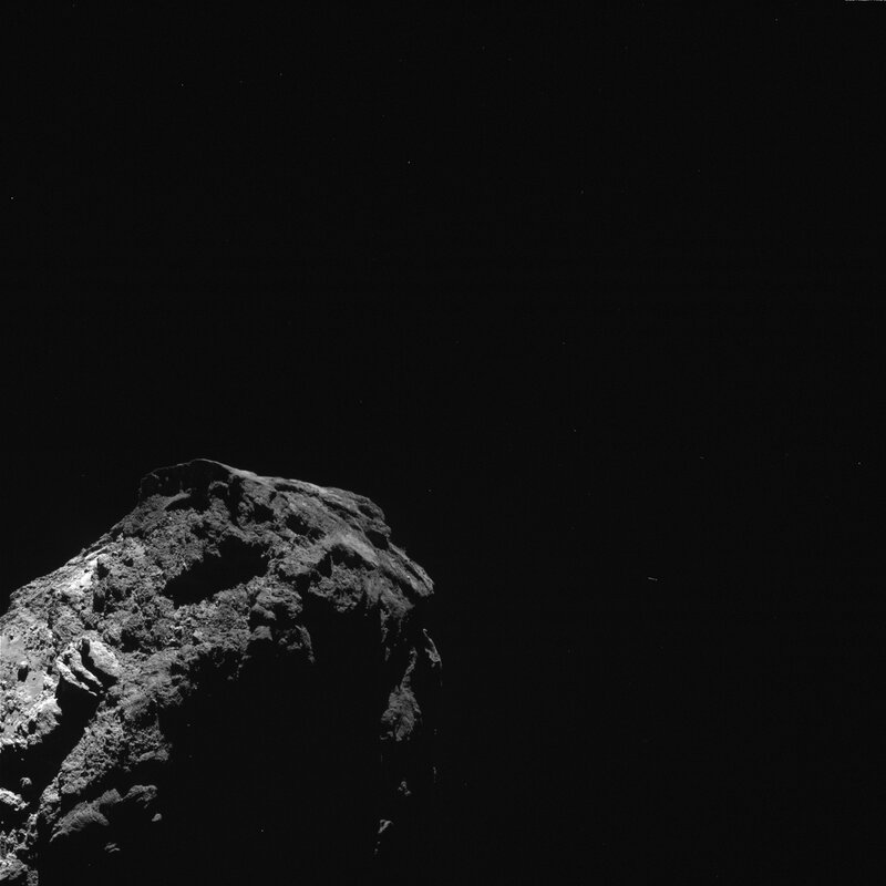 Asteroid in Space — Black, Dramatic, Night, Photograph