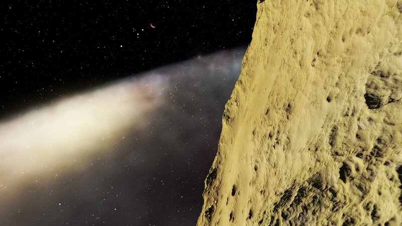 Asteroid with Coma