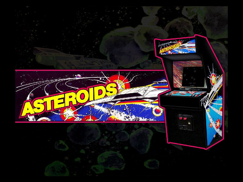 Asteroids Arcade Machine