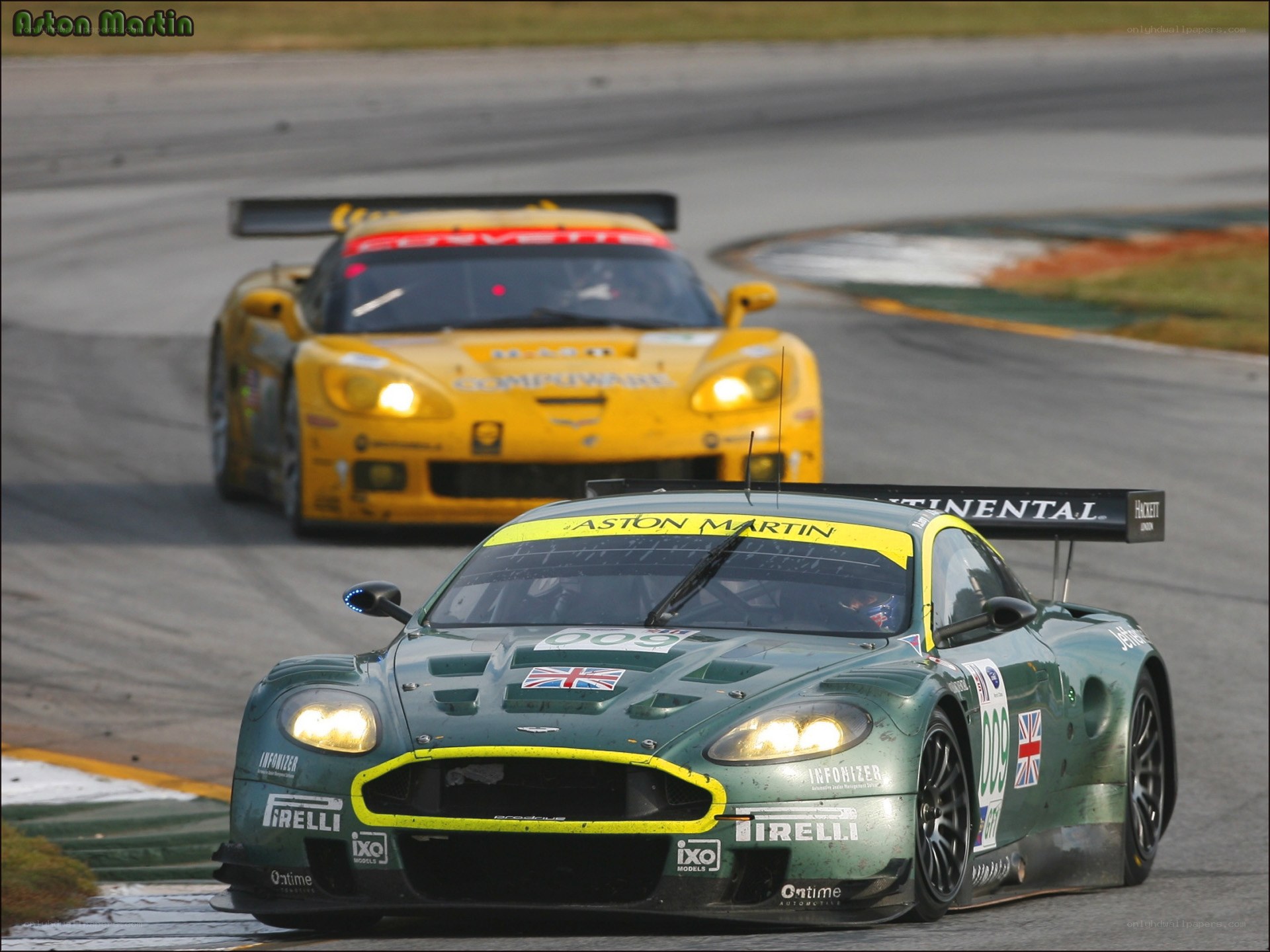Aston Martin and Corvette racing