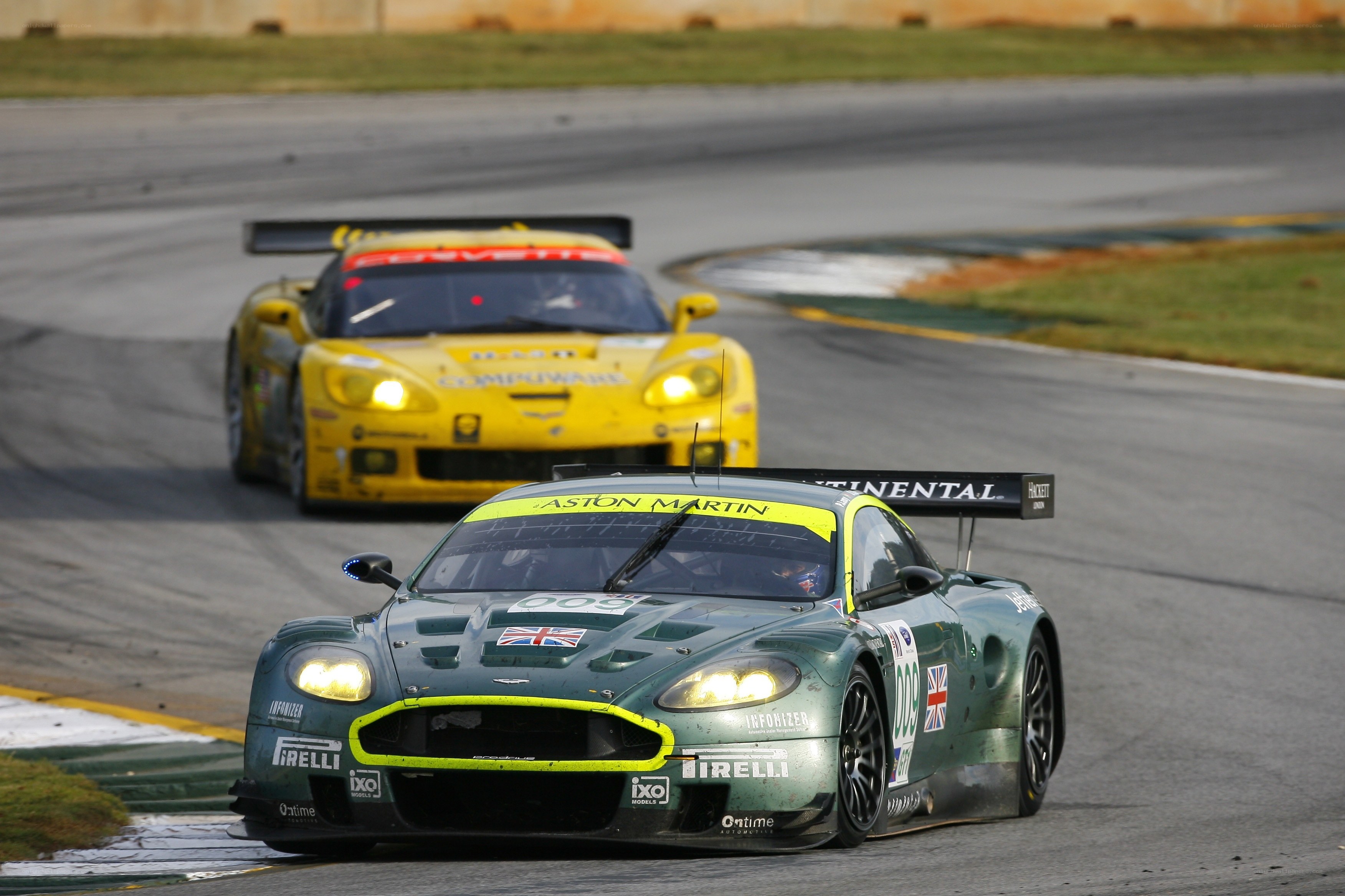 Aston Martin and Corvette racing