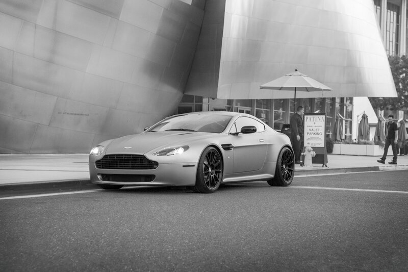 Aston Martin at Patina valet