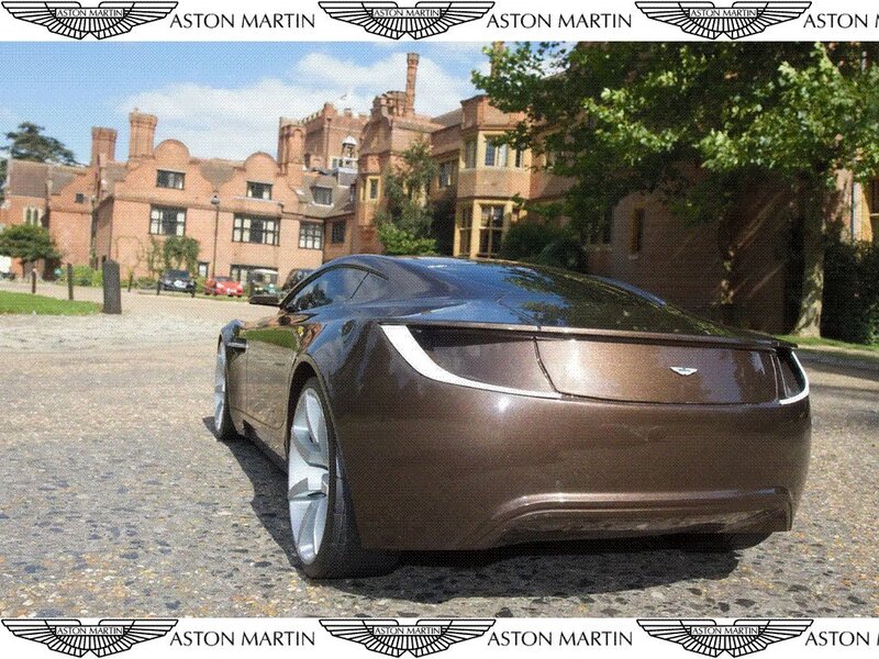 Aston Martin car at a historic estate