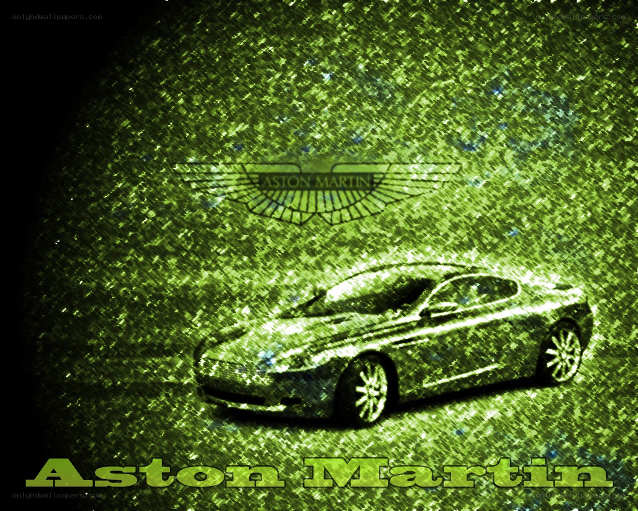 Aston Martin car graphic