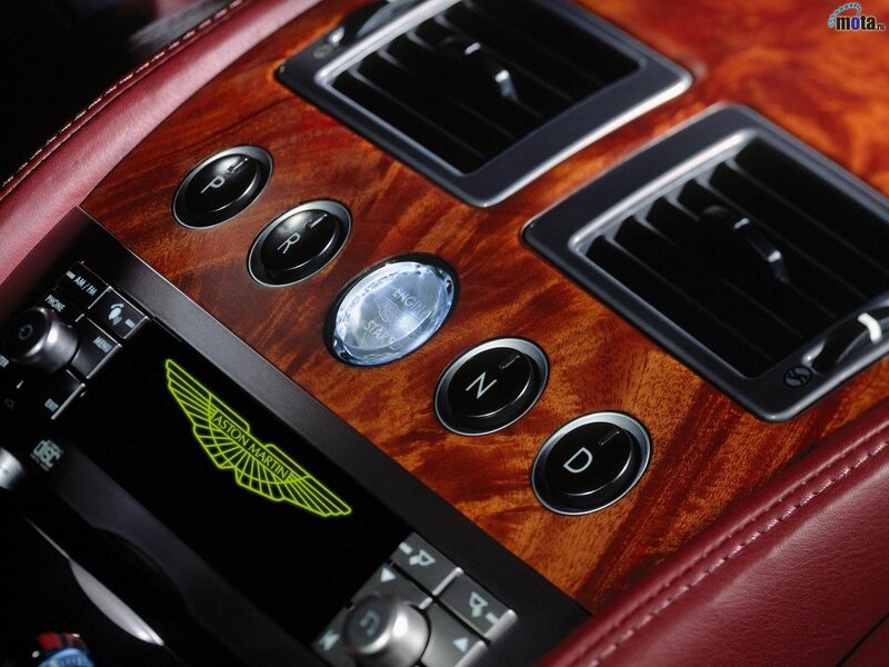 Aston Martin Car Interior — Brown
