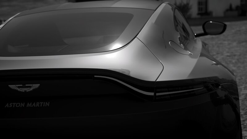 Aston Martin Car Rear