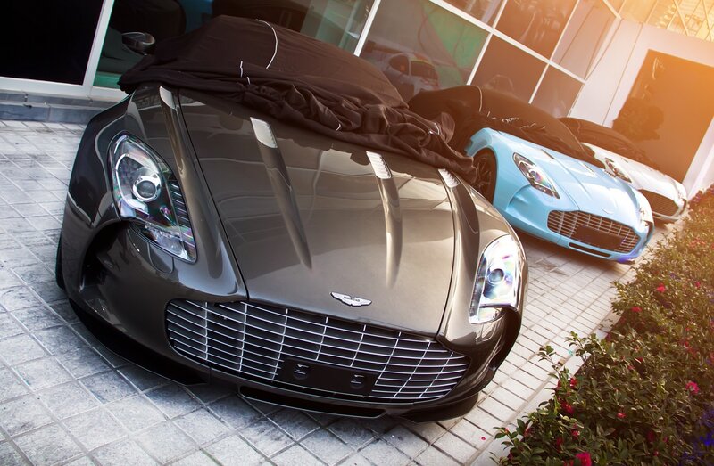 Aston Martin Cars — Gray