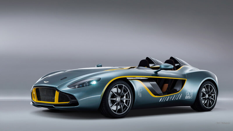 Aston Martin Concept Car — Gray, Dramatic
