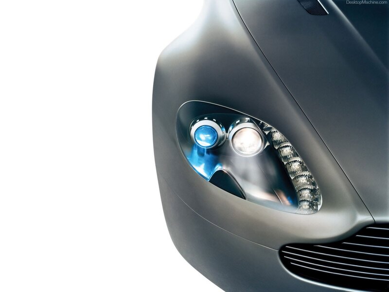 Aston Martin concept car headlight
