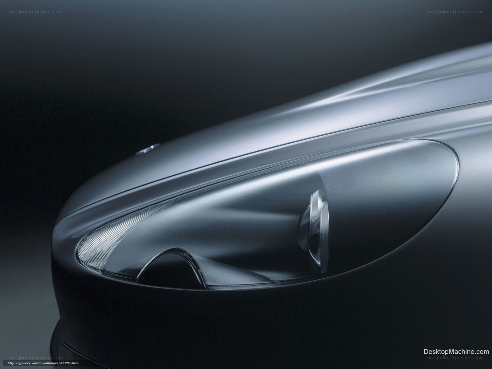 Aston Martin concept car headlight