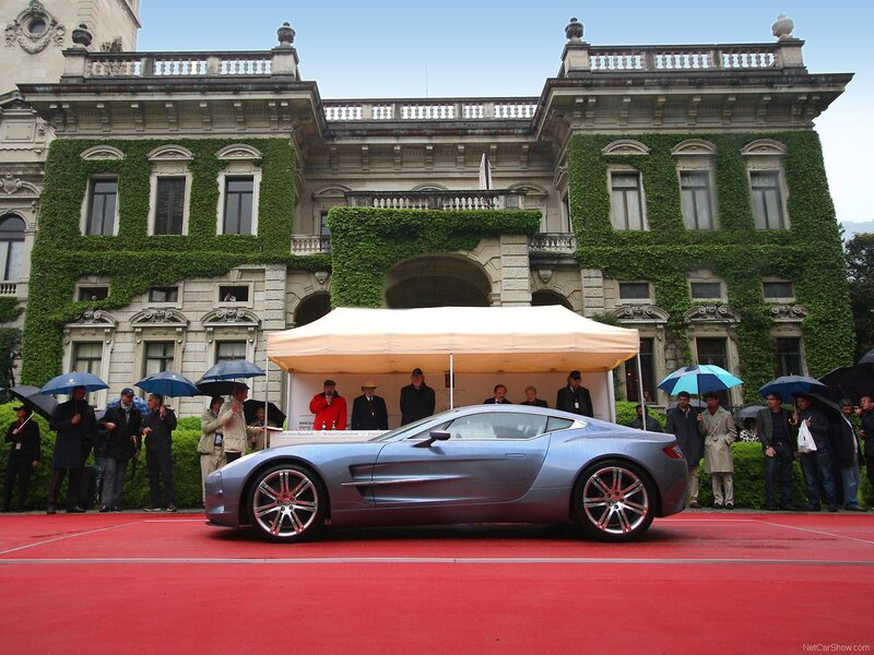 Aston Martin concept car reveal