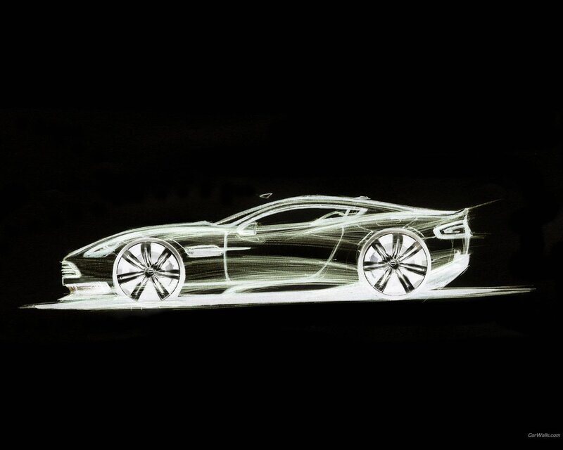 Aston Martin Concept Car — White