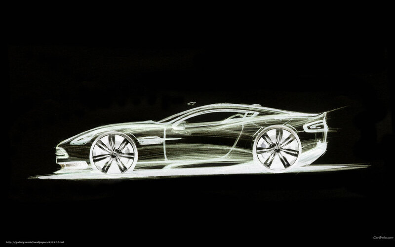 Aston Martin concept sketch