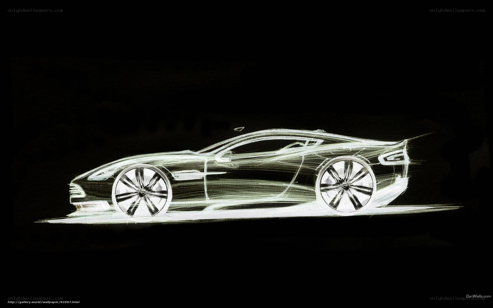 Aston Martin concept sketch
