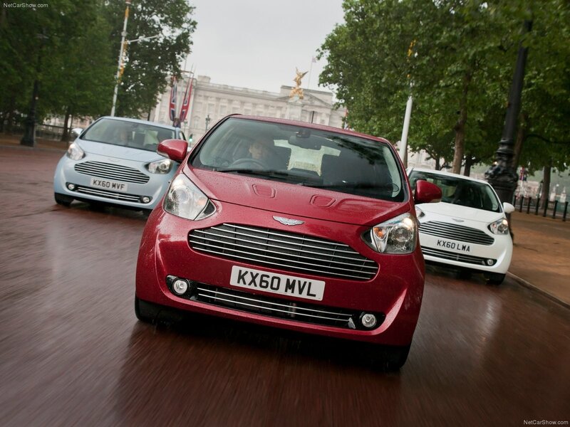 Aston Martin Cygnet in London