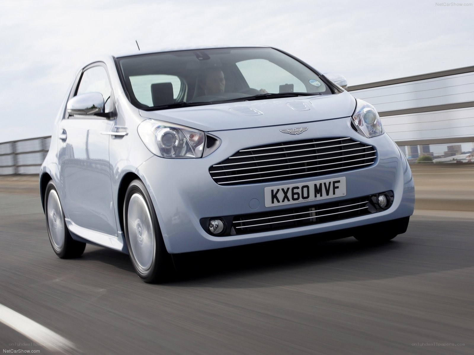 Aston Martin Cygnet in motion