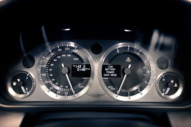 Aston Martin Dashboard