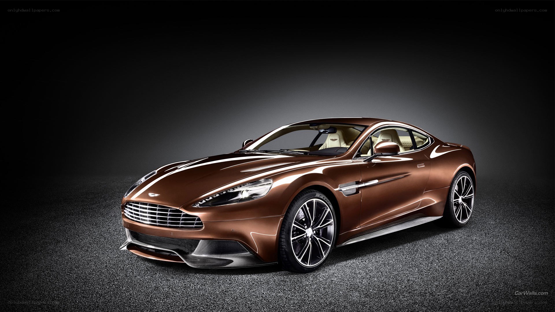 Aston Martin DB11 in bronze
