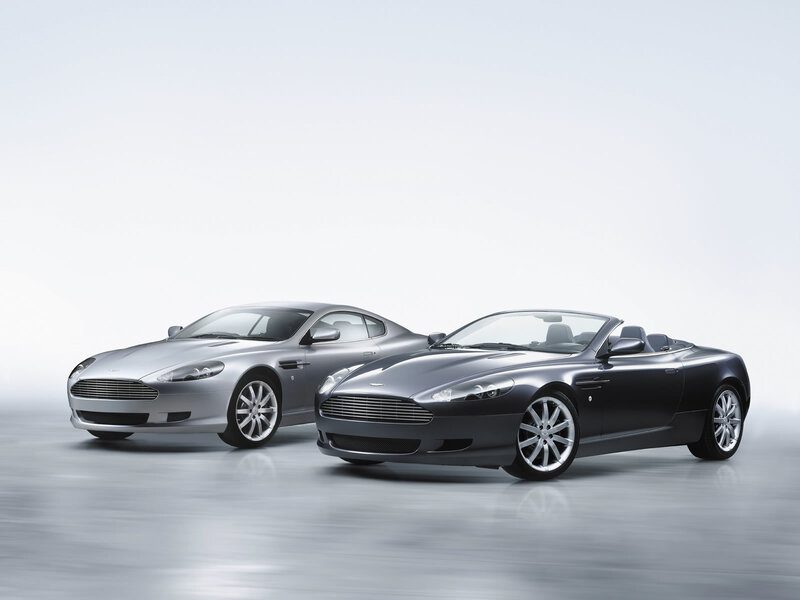 Aston Martin DB9 Coupe and Volante