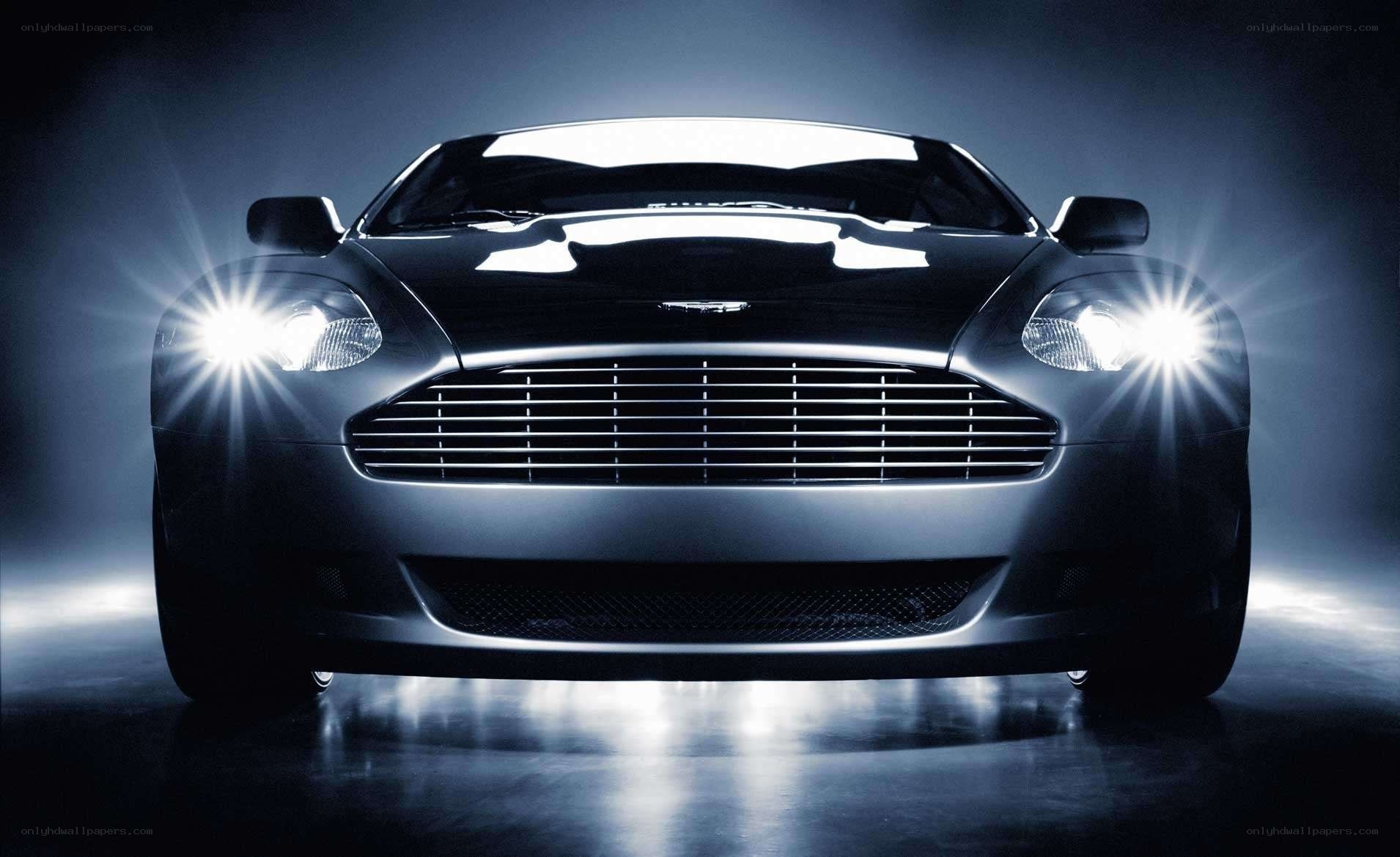 Aston Martin DB9 front view