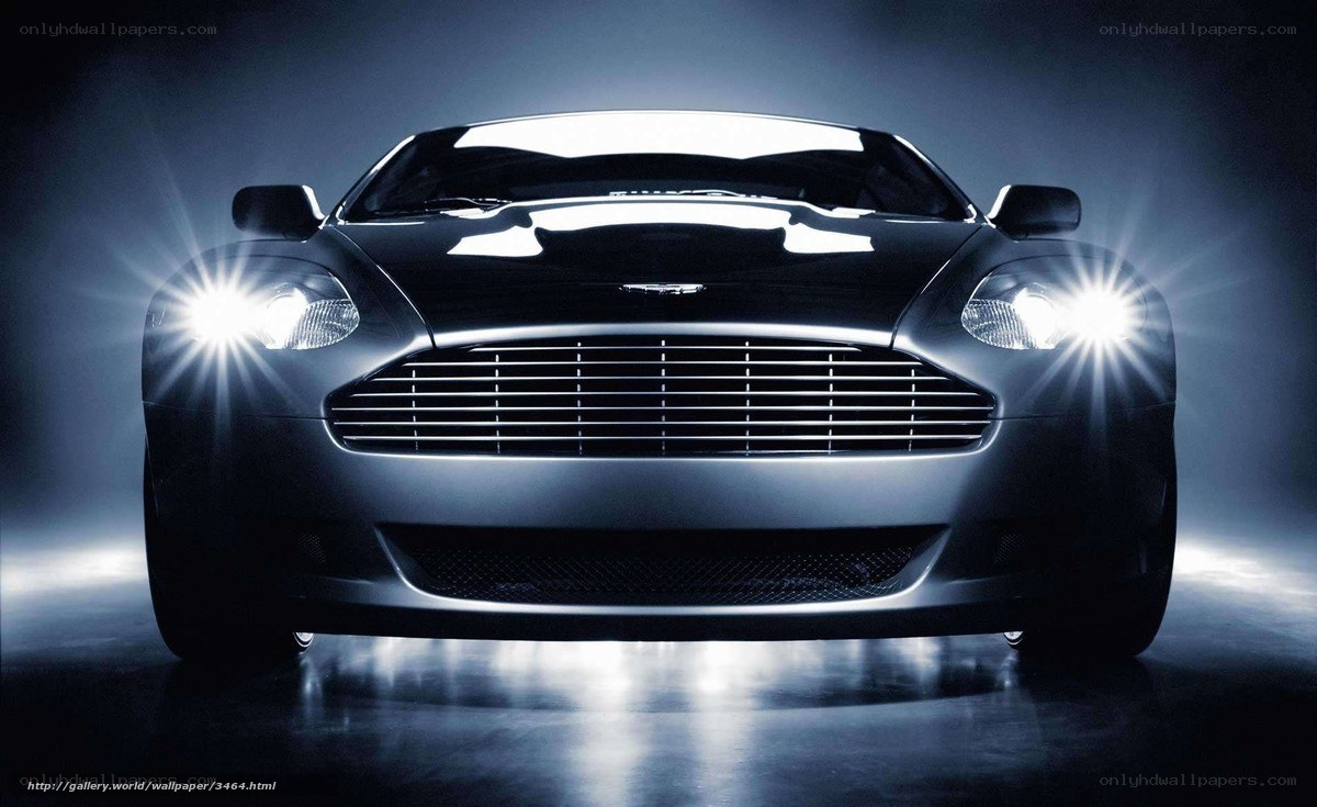 Aston Martin DB9 front view