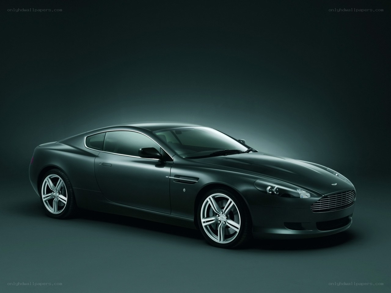 Aston Martin DB9 in studio