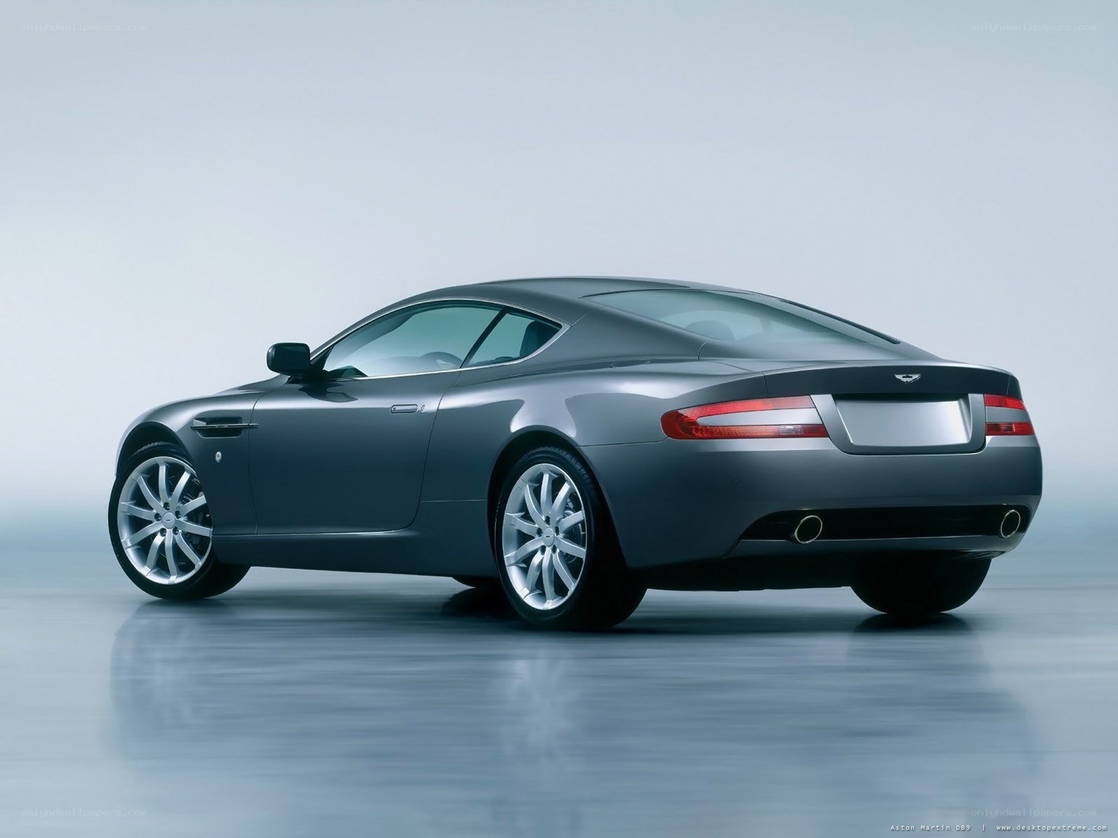 Aston Martin DB9 rear view