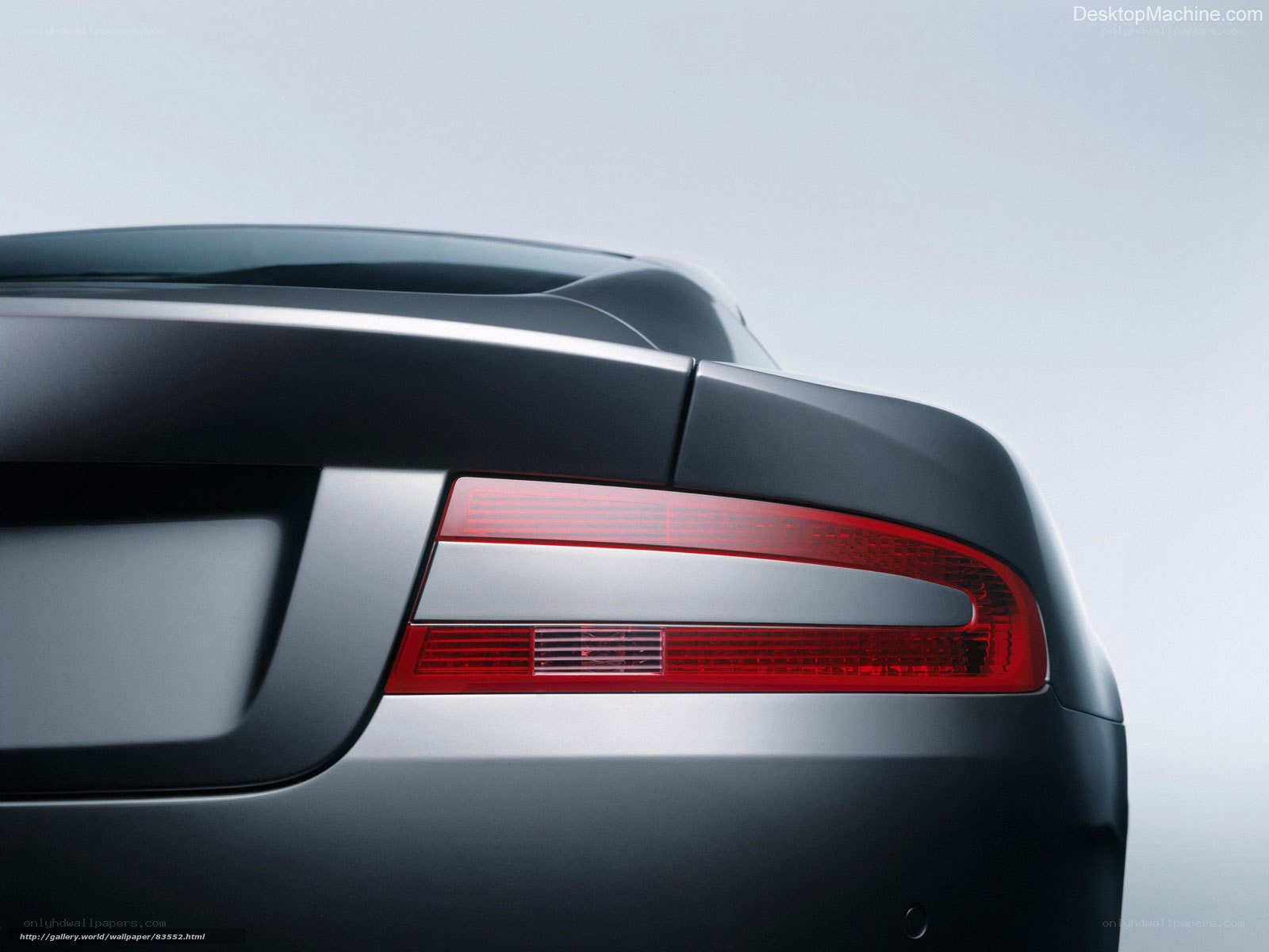 Aston Martin DB9 rear view