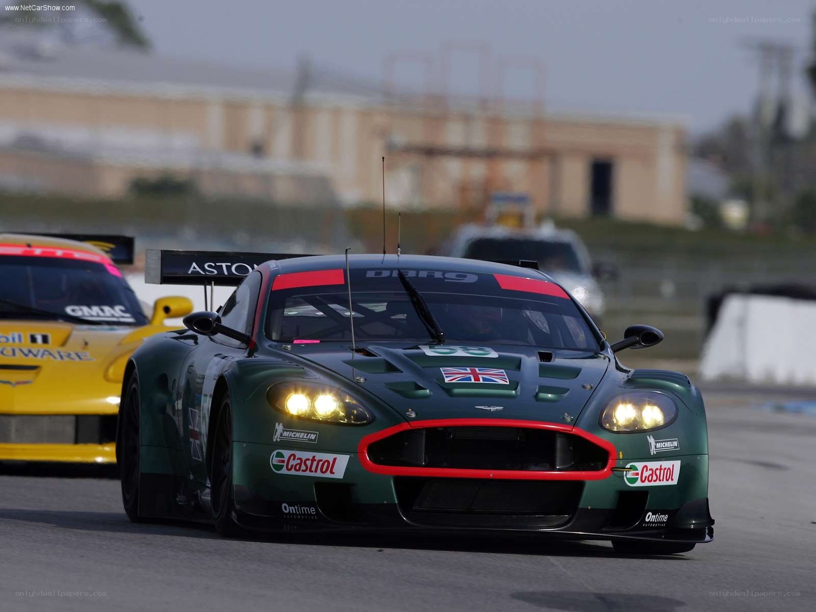 Aston Martin DBR9 racing car