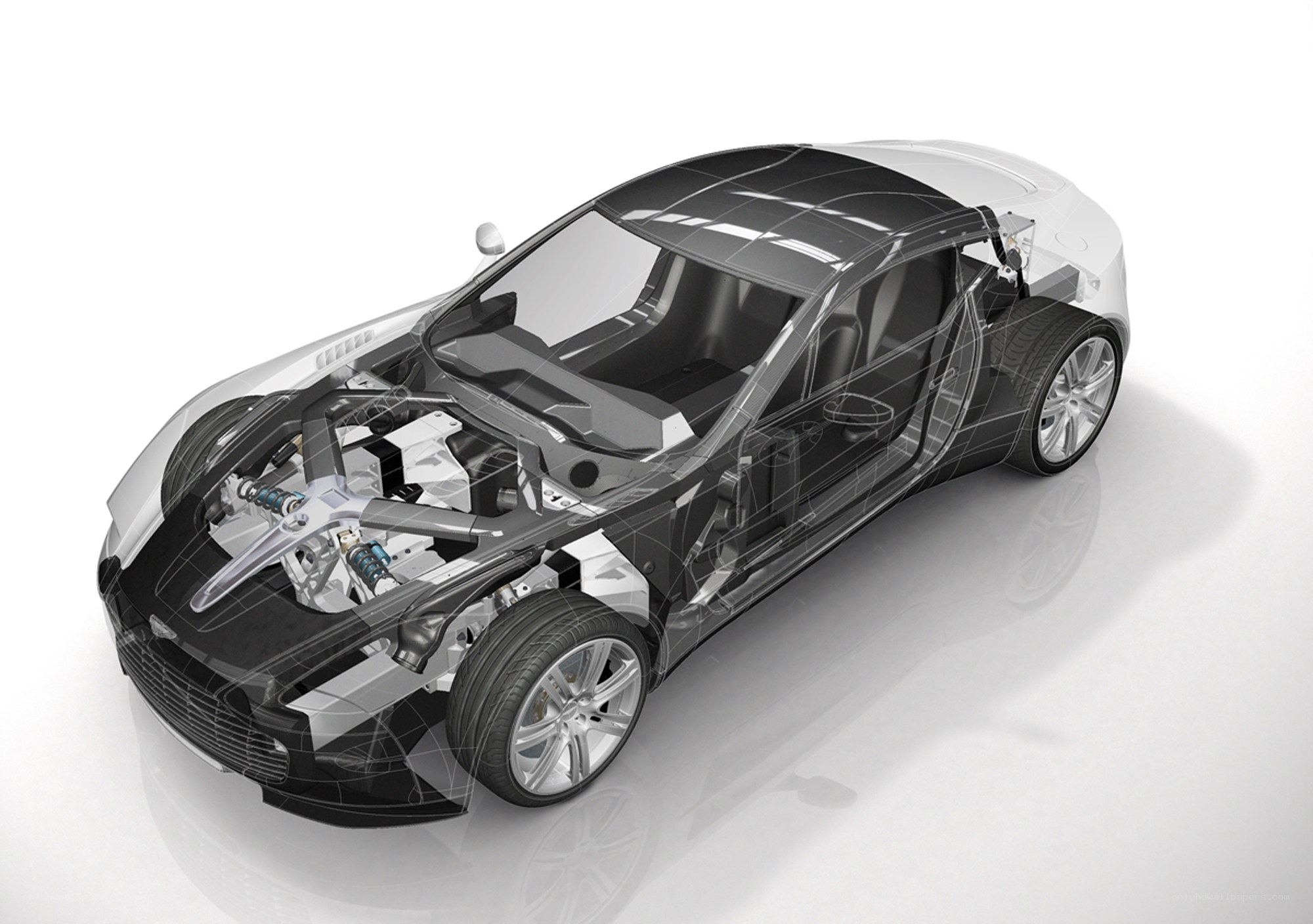 Aston Martin DBS carbon chassis