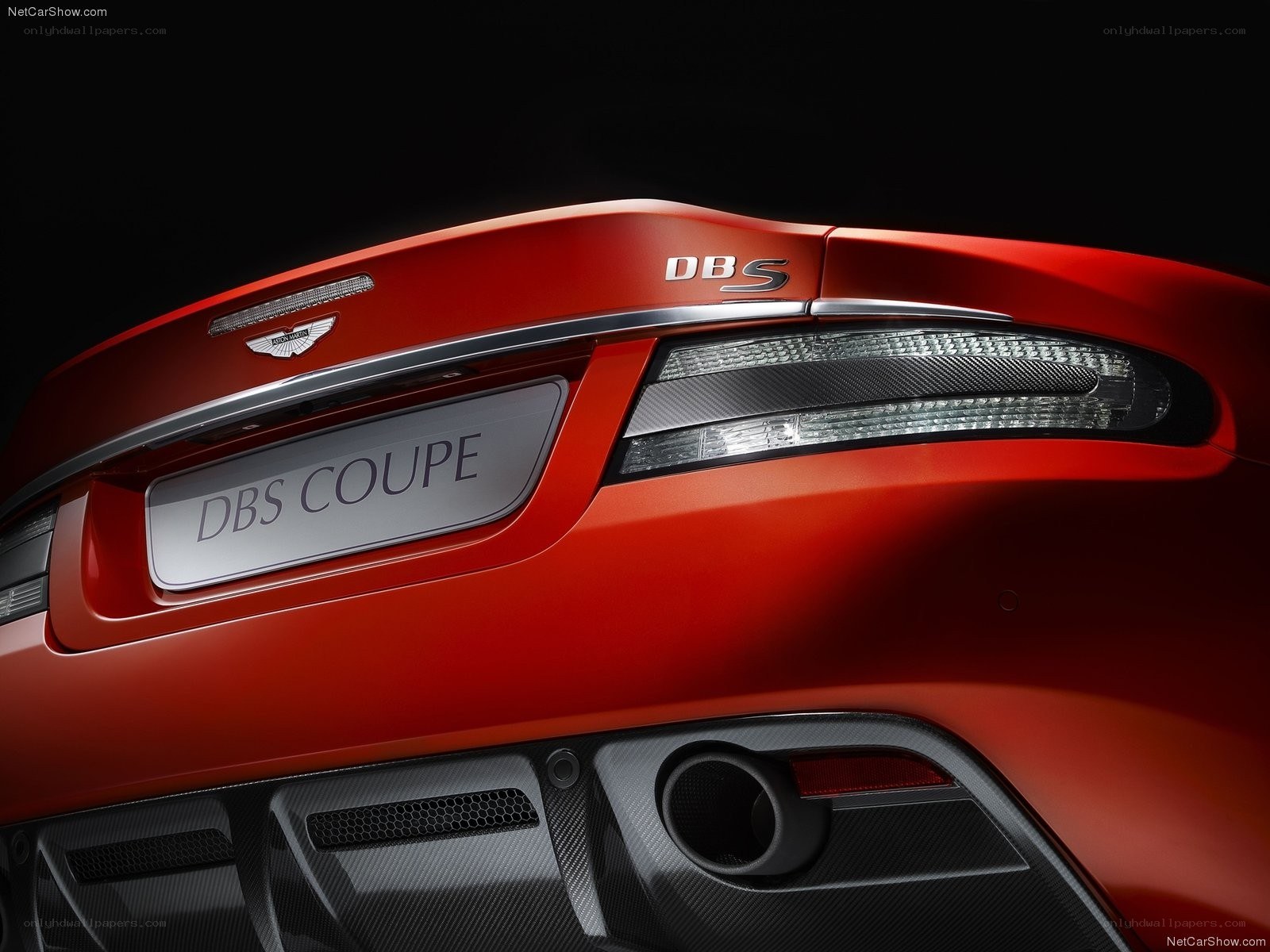 Aston Martin DBS Coupe rear view