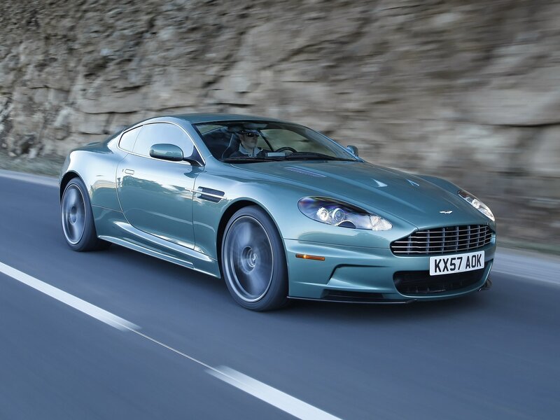 Aston Martin DBS in motion