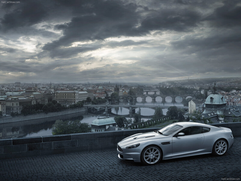 Aston Martin DBS in Prague